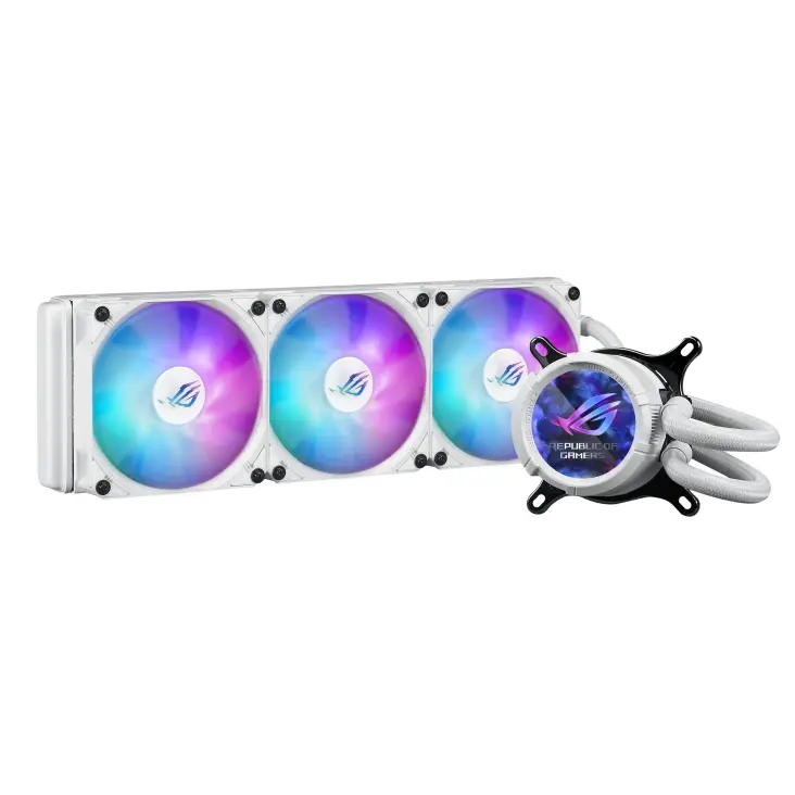 Охлаждаща система, Asus ROG Strix LC III 360 ARGB LCD White