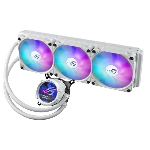 Охлаждаща система, Asus ROG Strix LC III 360 ARGB LCD White - image 1