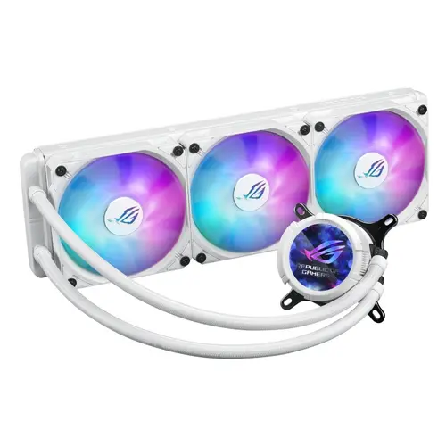 Охлаждаща система, Asus ROG Strix LC III 360 ARGB LCD White - image 2