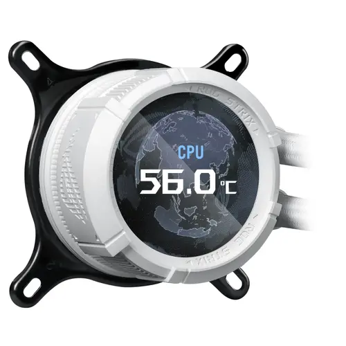 Охлаждаща система, Asus ROG Strix LC III 360 ARGB LCD White - image 3