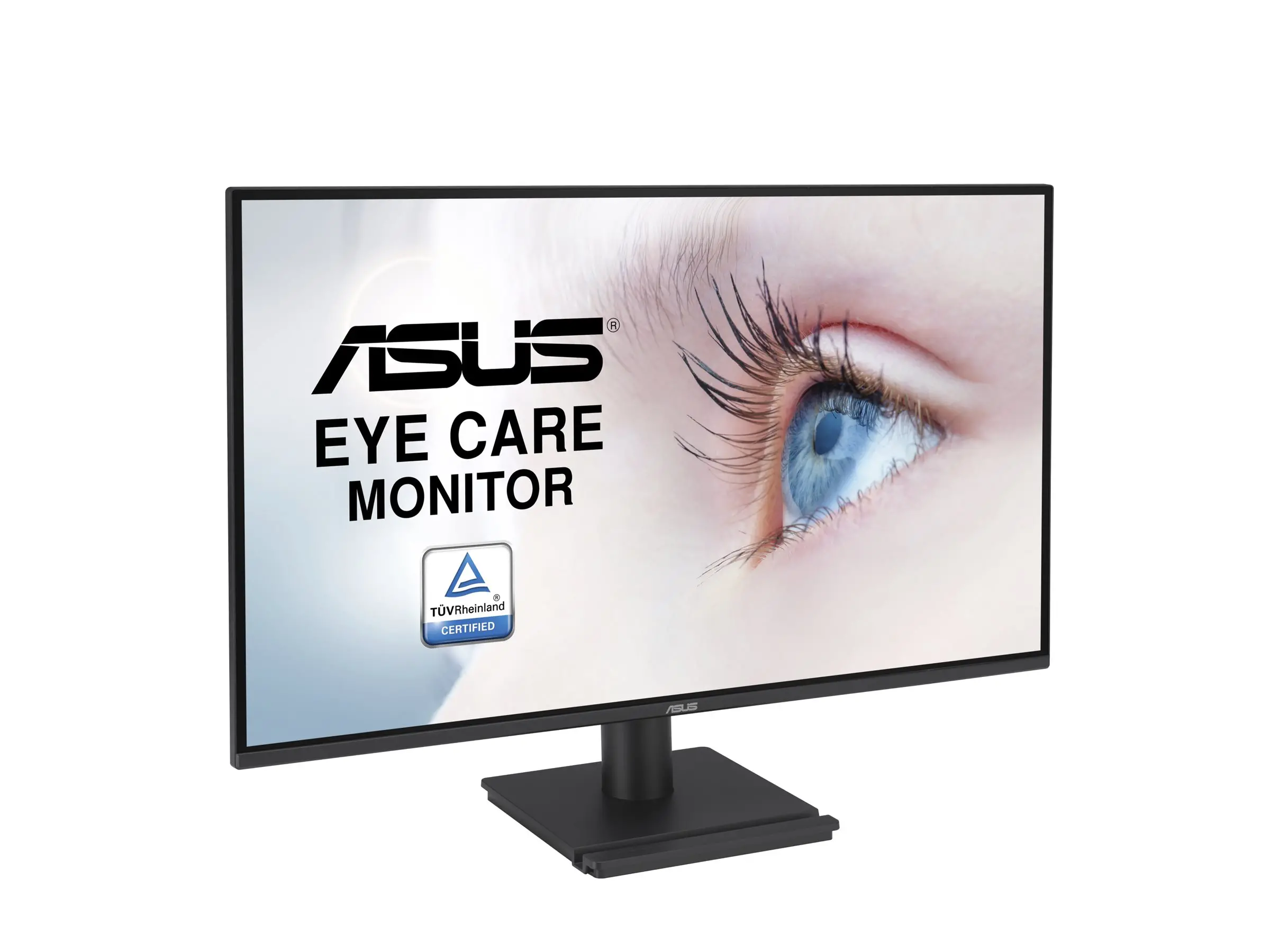 Монитор, Asus VA27AQ Eye Care Monitor, 27 ", IPS, QHD, 99% sRGB, Frameless, HDMI, DisplayPort, VGA, 1ms MPRT, Stereo Speakers, Low Blue Light, Flicker Free, Wall Mountable, Black - image 5