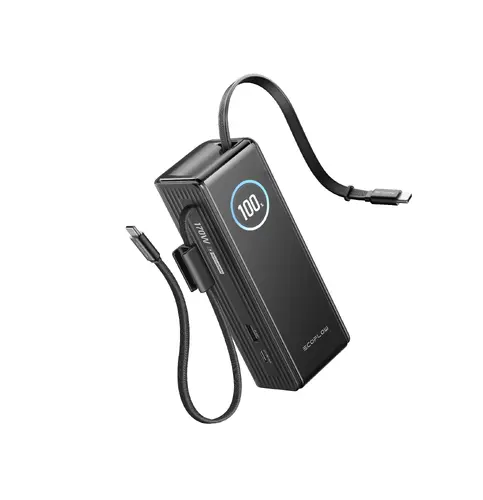 Ecoflow преносима батерия Power Bank - RAPID 25K Build-in cable - 25000mAh - image 7