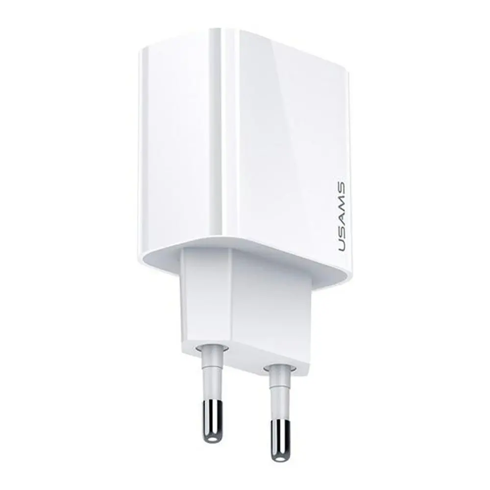 Бързо зарядно устройство USAMS T34 US-CC118 20W USB-C PD3.0 Fast Charging Port
