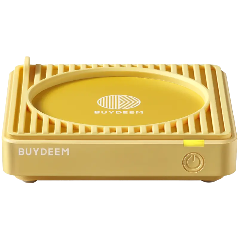 BUYDEEM Mug/coffee warmer, model OA2001, color Mellow Yellow