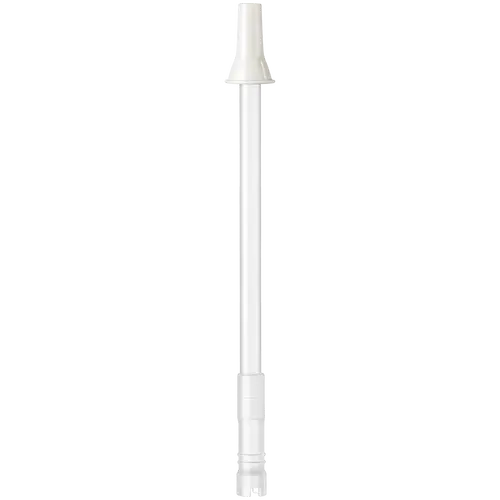 BUYDEEM Sticlă de sticlă cu pai Pop-Up 1L, model DG710, culoare Oat White - 2