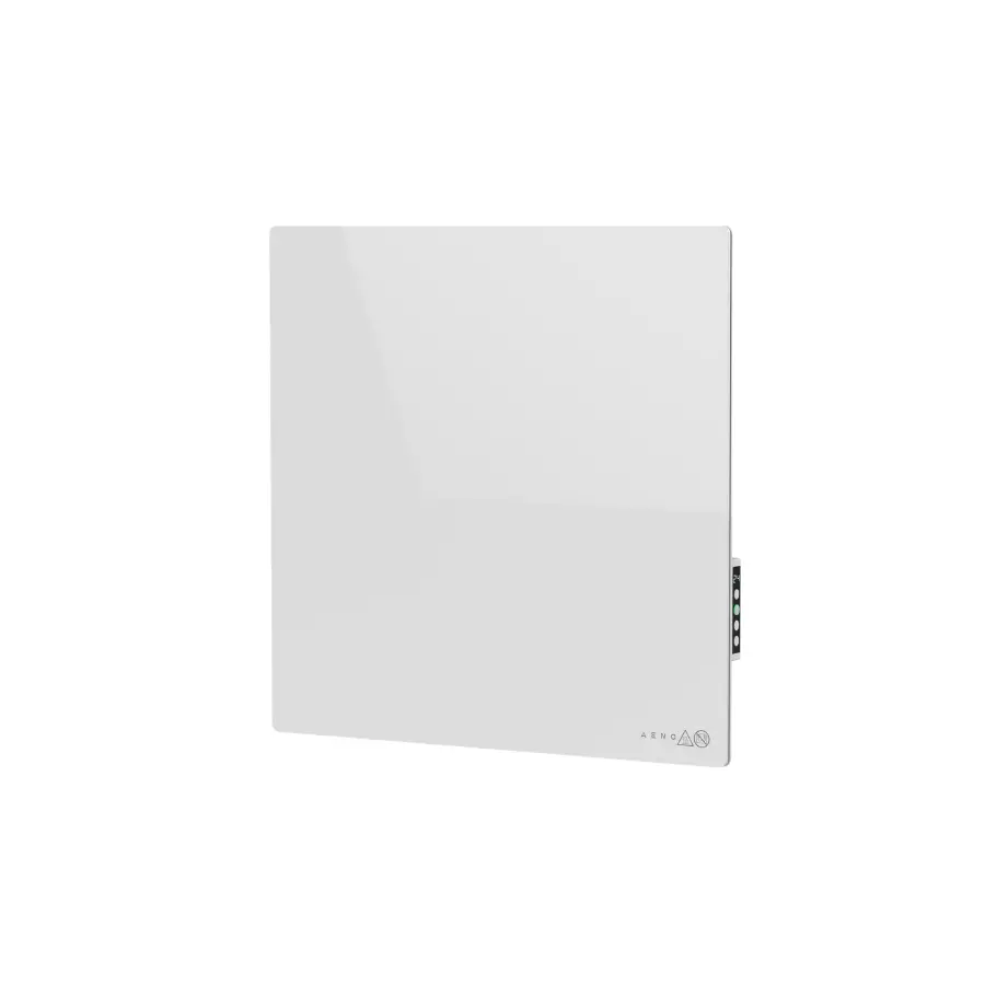 AENO Premium Eco Smart Quadro Radiator de perete, 500W, 50x50 cm., Sticlă securizată, Tip de încălzire: infraroșu+convecție, Afișaj LED, Tip ștecher