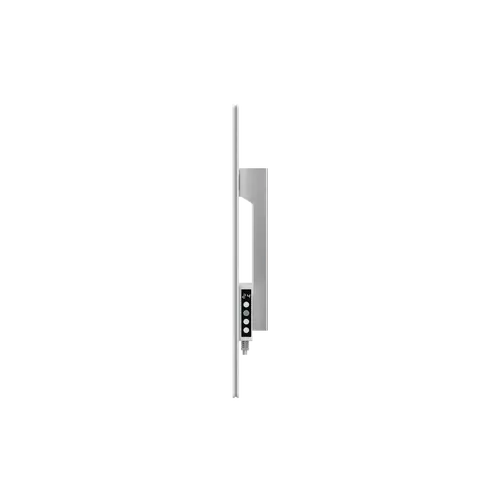 AENO Premium Eco Smart Quadro Wall Heater, 500W, 50x50 cm., Tempered glass, Infrared+convection heating type, LED display Plug type: Europe (E/F type), WHITE, Made in Poland - image 1