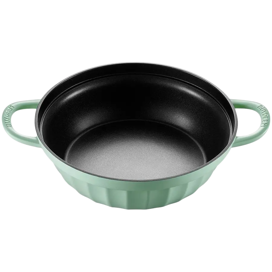 BUYDEEM Cast Aluminum Nonstick Multi function pot 3,8L, model CP181, color Cozy Greenish - image 2
