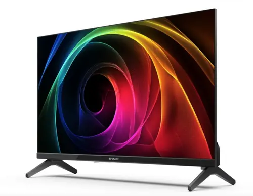 Телевизор, Sharp 24HA1205E, 24" LED HD 1366x768 Frameless, 100 000:1, DVB-T/T2/C/S/S2, Active Motion 100, Speaker 2x3W, Dolby Digital, CI+, 3xHDMI (ARC/CEC), 2xUSB, LAN, Video/Audio input (3 x RCA), Hotel Mode, E, 2 pole Stand - image 2