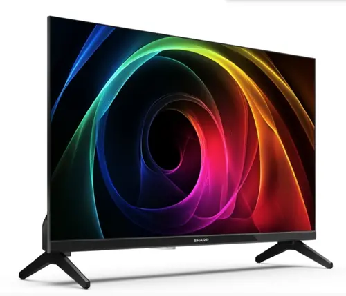 Телевизор, Sharp 24HA1205E, 24" LED HD 1366x768 Frameless, 100 000:1, DVB-T/T2/C/S/S2, Active Motion 100, Speaker 2x3W, Dolby Digital, CI+, 3xHDMI (ARC/CEC), 2xUSB, LAN, Video/Audio input (3 x RCA), Hotel Mode, E, 2 pole Stand - image 3