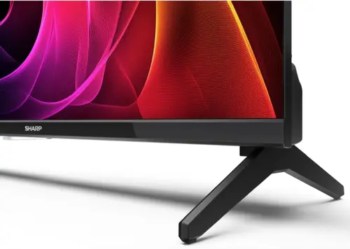 Телевизор, Sharp 24HA1205E, 24" LED HD 1366x768 Frameless, 100 000:1, DVB-T/T2/C/S/S2, Active Motion 100, Speaker 2x3W, Dolby Digital, CI+, 3xHDMI (ARC/CEC), 2xUSB, LAN, Video/Audio input (3 x RCA), Hotel Mode, E, 2 pole Stand - image 4