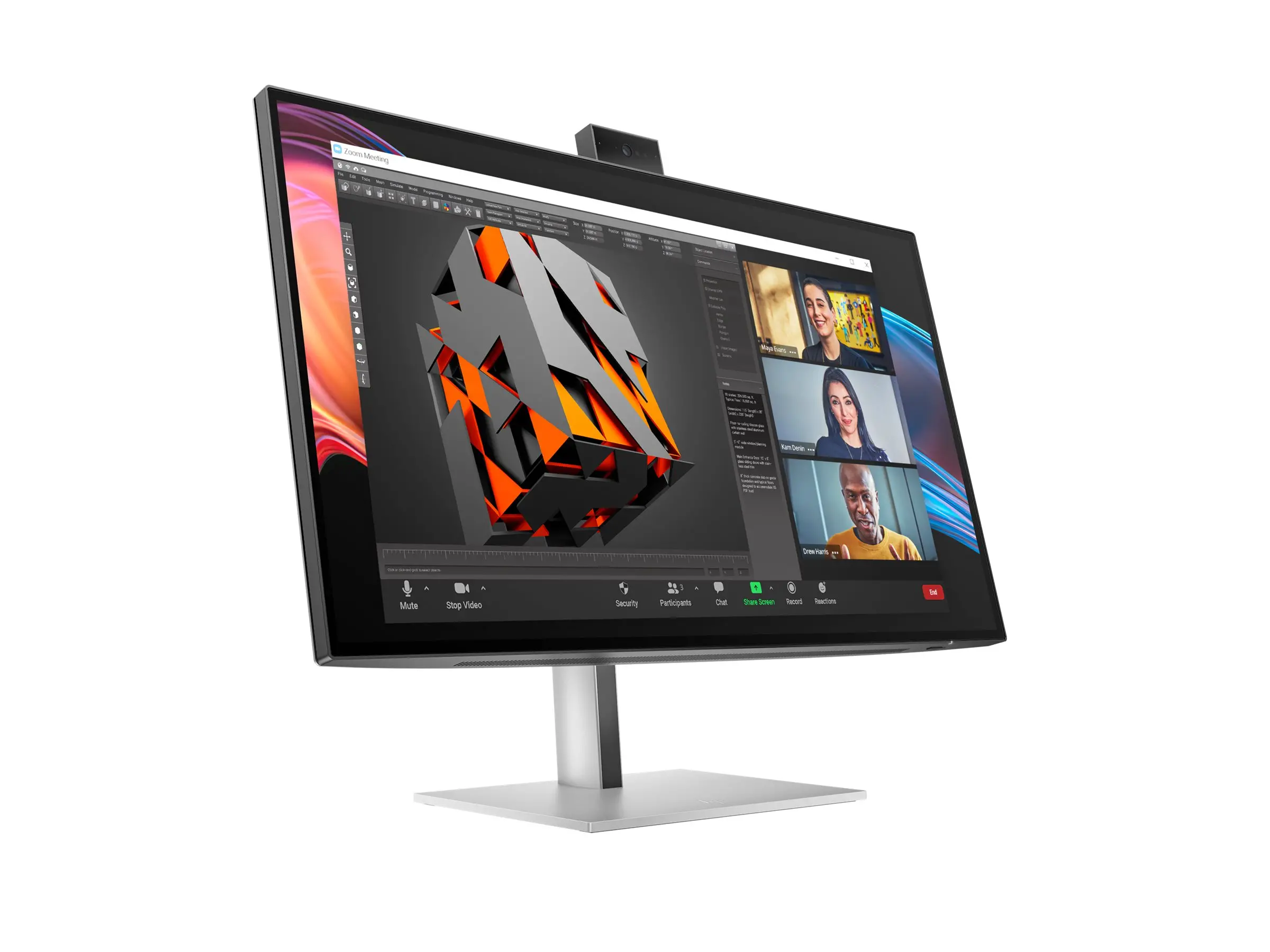 HP Series 7 Pro 727pm 27inch IPS UHD 400nits 5ms HDMI DP USB Thunderbolt (EN) - image 7