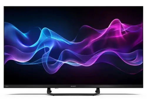 Телевизор, Sharp 32HF3865E, 32" QLED Google TV, FHD 1920x1080 Frameless, 1 000 000:1, DVB-T/T2/C/S/S2, HDR10, Speaker 2x8W, Dolby Digital, Google Cast, 3xHDMI (ARC/CEC), CI+, 3.5mm Headphone jack / line-out, lan, 2xUSB, Wi-Fi, Bluetooth, Mini Composite, E, Stand - image 1