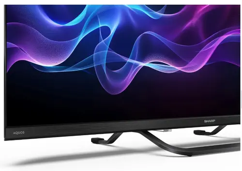 Телевизор, Sharp 32HF3865E, 32" QLED Google TV, FHD 1920x1080 Frameless, 1 000 000:1, DVB-T/T2/C/S/S2, HDR10, Speaker 2x8W, Dolby Digital, Google Cast, 3xHDMI (ARC/CEC), CI+, 3.5mm Headphone jack / line-out, lan, 2xUSB, Wi-Fi, Bluetooth, Mini Composite, E, Stand - image 4