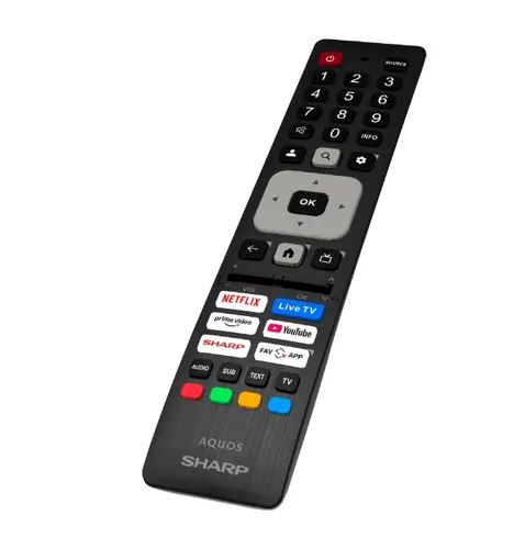 Телевизор, Sharp 32HF3865E, 32" QLED Google TV, FHD 1920x1080 Frameless, 1 000 000:1, DVB-T/T2/C/S/S2, HDR10, Speaker 2x8W, Dolby Digital, Google Cast, 3xHDMI (ARC/CEC), CI+, 3.5mm Headphone jack / line-out, lan, 2xUSB, Wi-Fi, Bluetooth, Mini Composite, E, Stand - image 7