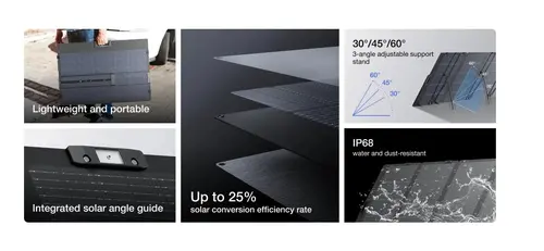 Ecoflow портативен соларен панел 400W Lightweight Portable Solar Panel - image 2