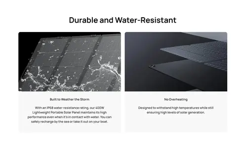 Ecoflow портативен соларен панел 400W Lightweight Portable Solar Panel - image 7