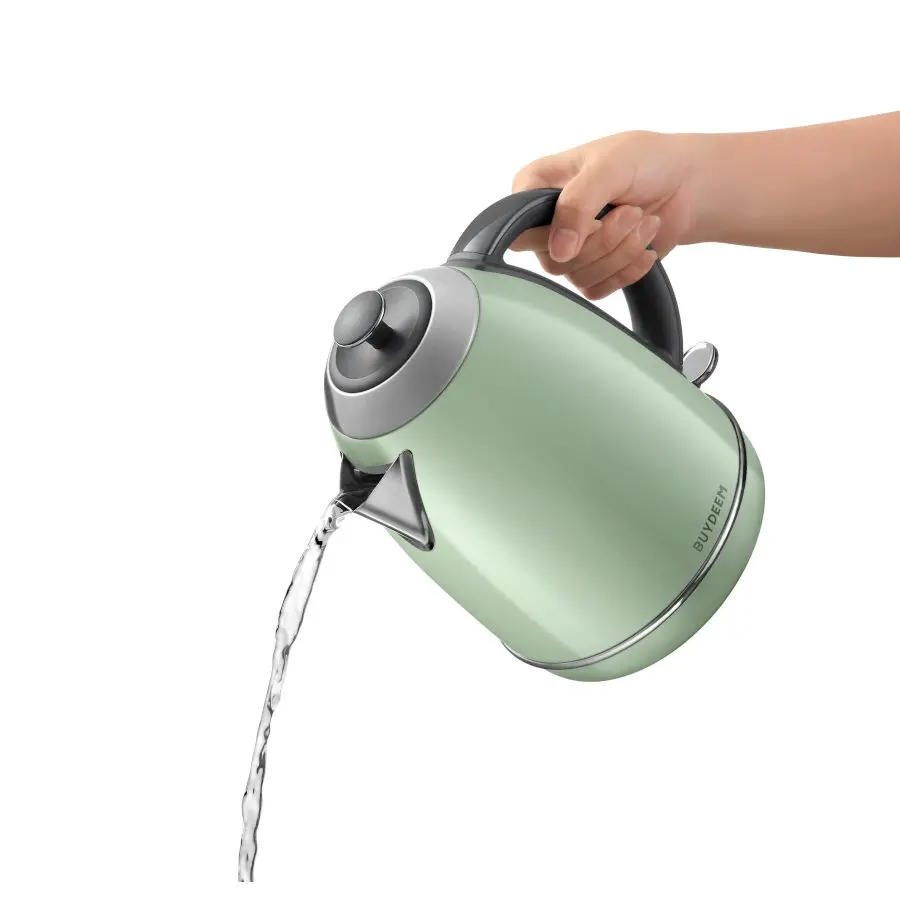 BUYDEEM Electric Kettle, model K640E, color Cozy Greenish, EU - image 5