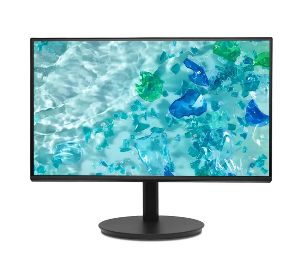Монитор, Acer Vero CB242YGbmiprx, 23.8" FHD (1920x1080), IPS, 120Hz, 100M:1, 250nits, 1ms(VRB), Adaptive Sync, VGA, HDMI, DP, Audio In/Out, ZeroFrame, Speakers, Ergostand, EnergyStar, EPEAT Gold, Energy Class B, Black, 3Y