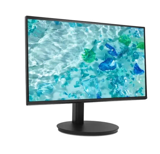 Монитор, Acer Vero CB242YGbmiprx, 23.8" FHD (1920x1080), IPS, 120Hz, 100M:1, 250nits, 1ms(VRB), Adaptive Sync, VGA, HDMI, DP, Audio In/Out, ZeroFrame, Speakers, Ergostand, EnergyStar, EPEAT Gold, Energy Class B, Black, 3Y - image 1