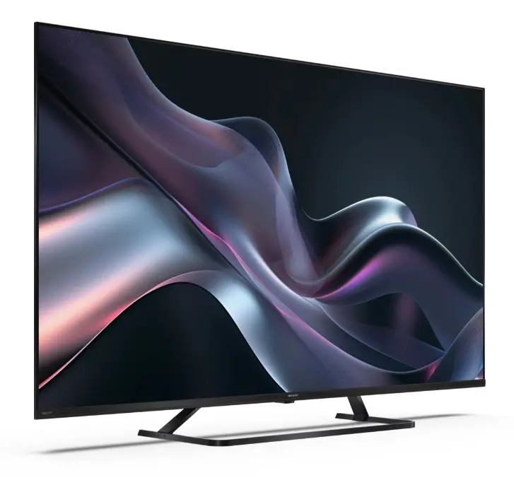 Телевизор, Sharp 55HP6265E, 55" QLED Google TV, 4K Ultra HD 3840x2160 Frameless, 1 000 000:1, AQUOS, DVB-T/T2/C/S/S2, Active Motion 1000, HDR10, Dolby Atmos, Dolby Vision, Google Assistant, Google Cast, HDMI 2.1 with eARC, 3.5mm Headphone jack / line-out, USB, Wi- - image 4