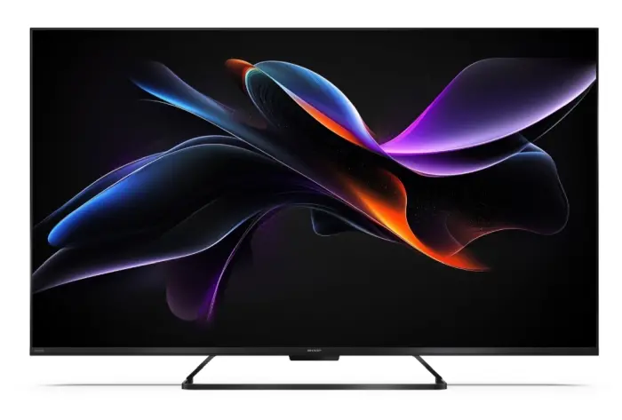 Τηλεόραση, Sharp 55HR7265E, 55" QLED GOOGLE TV, 4K 144Hz Quantum Dot 3840x2160 Χωρίς πλαίσιο, AQUOS AI, DVB-T/T2/C/S/S2, Active Motion 1400, HDR10 - image 1