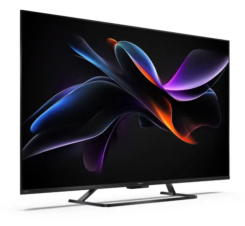 Τηλεόραση, Sharp 55HR7265E, 55" QLED GOOGLE TV, 4K 144Hz Quantum Dot 3840x2160 Χωρίς πλαίσιο, AQUOS AI, DVB-T/T2/C/S/S2, Active Motion 1400, HDR10 - 5