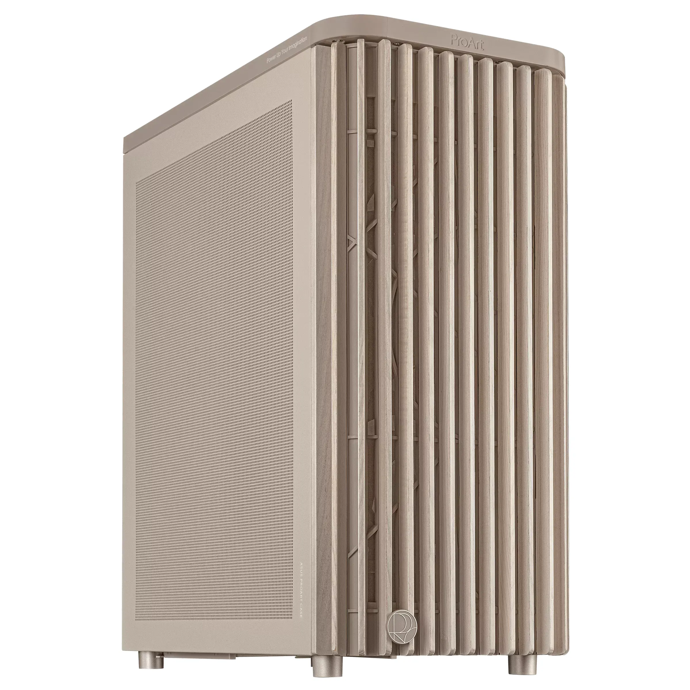 Carcasă ASUS ProArt PA401 Wood Edition Beige - Mesh Panel