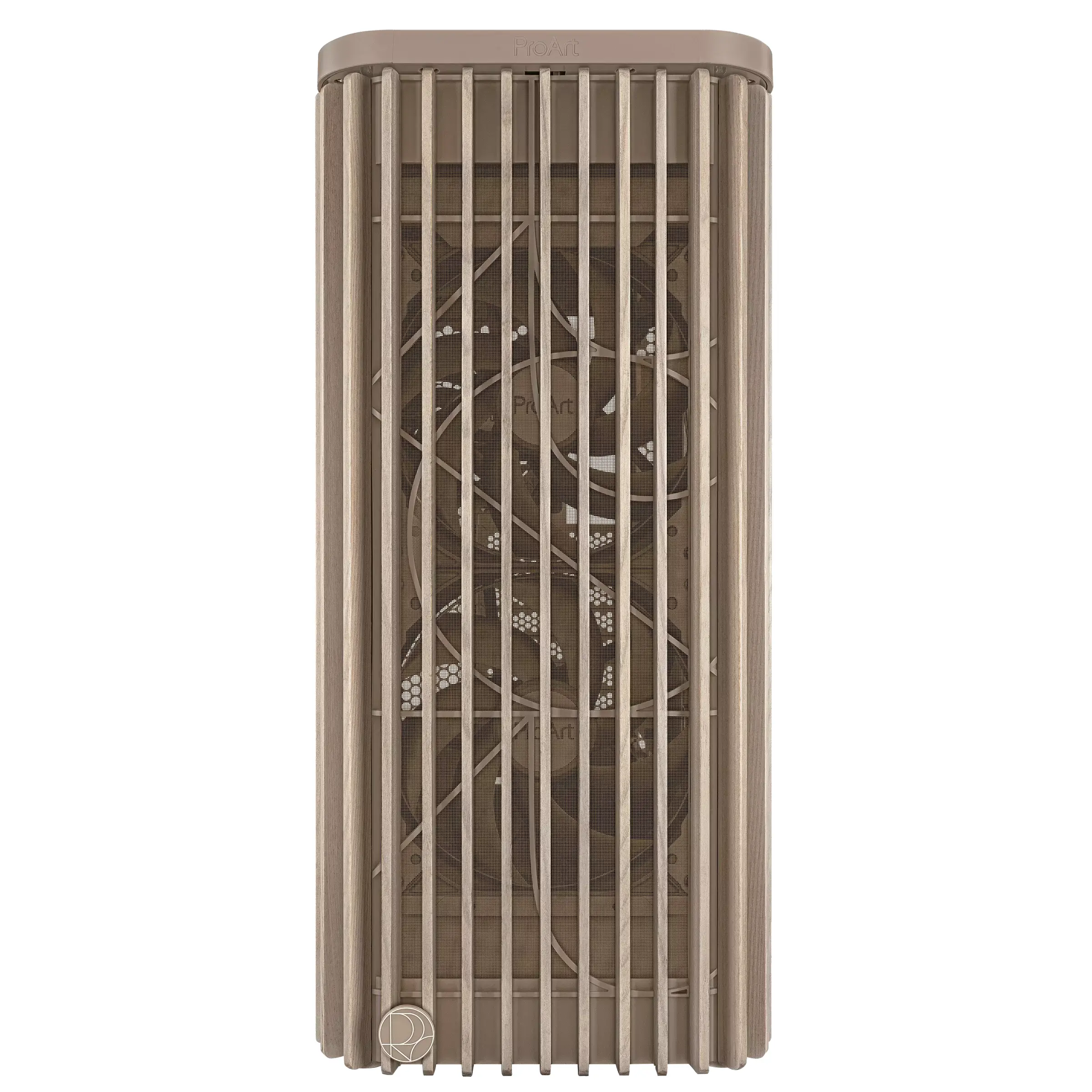 Кутия ASUS ProArt PA401 Wood Edition Beige - Mesh Panel - image 1