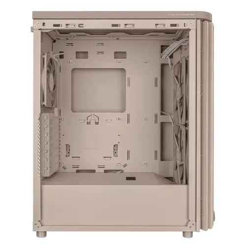 Кутия ASUS ProArt PA401 Wood Edition Beige - Mesh Panel - image 6