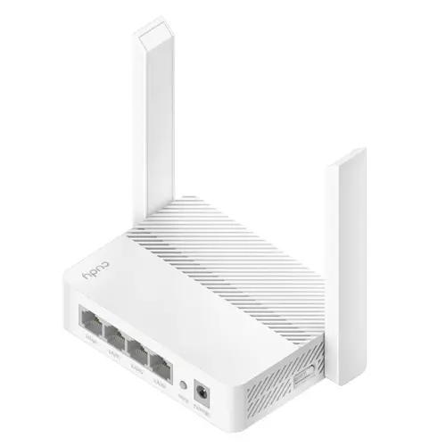 Безжичен рутер Cudy WR300 N300  802.11b/g/n,300Mbps/ 2.4GHz, 4 x 10/100Mbp, 2 x 5dBi fixed антени - image 2