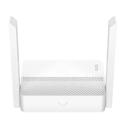 Безжичен рутер Cudy WR300 N300  802.11b/g/n,300Mbps/ 2.4GHz, 4 x 10/100Mbp, 2 x 5dBi fixed антени