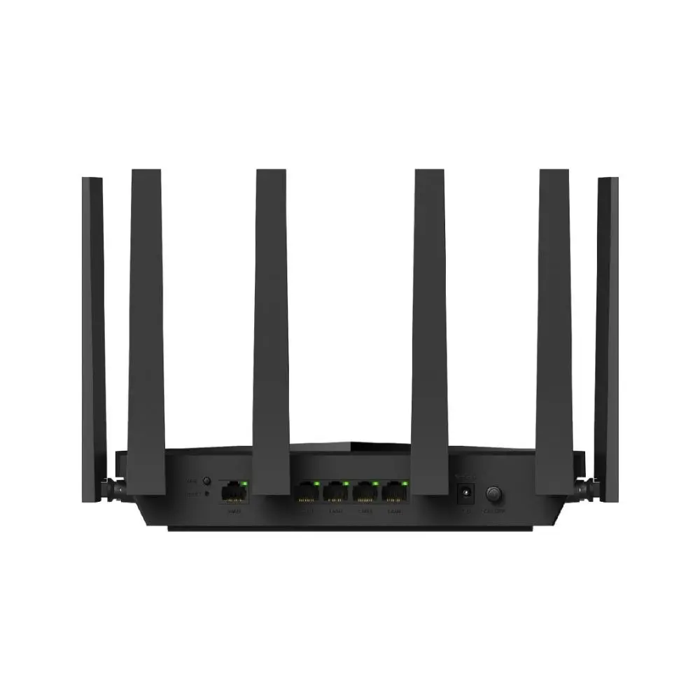 Безжичен рутер Cudy BE6500 2.5Ghz Gigabit Dual Band Wi-Fi 7, 1x1Gbps WAN порт,4x10/100/1000, 6x5dBi антени, черен - image 1