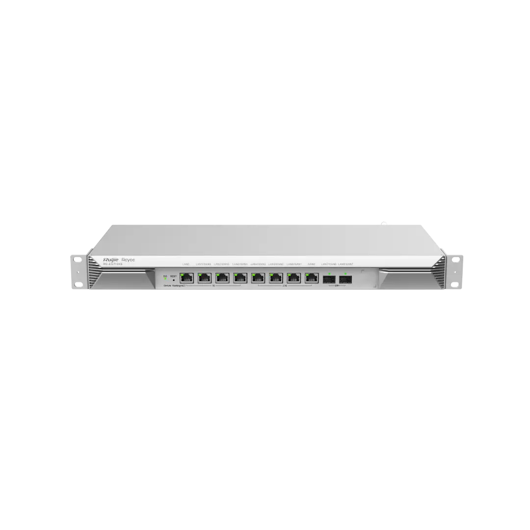 Δρομολογητής Ruijie RG-EG710XS, 4x2.5GE, 4x1GE,2x10GE SFP+, Cloud, OpenVPN,700 χρήστες