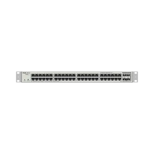 Комутатор Ruijie RG-NBS3100-48GT4SFP-P-V2, 48xGbЕ, POE+, 370 W, 4xSFP, L2 - image 1