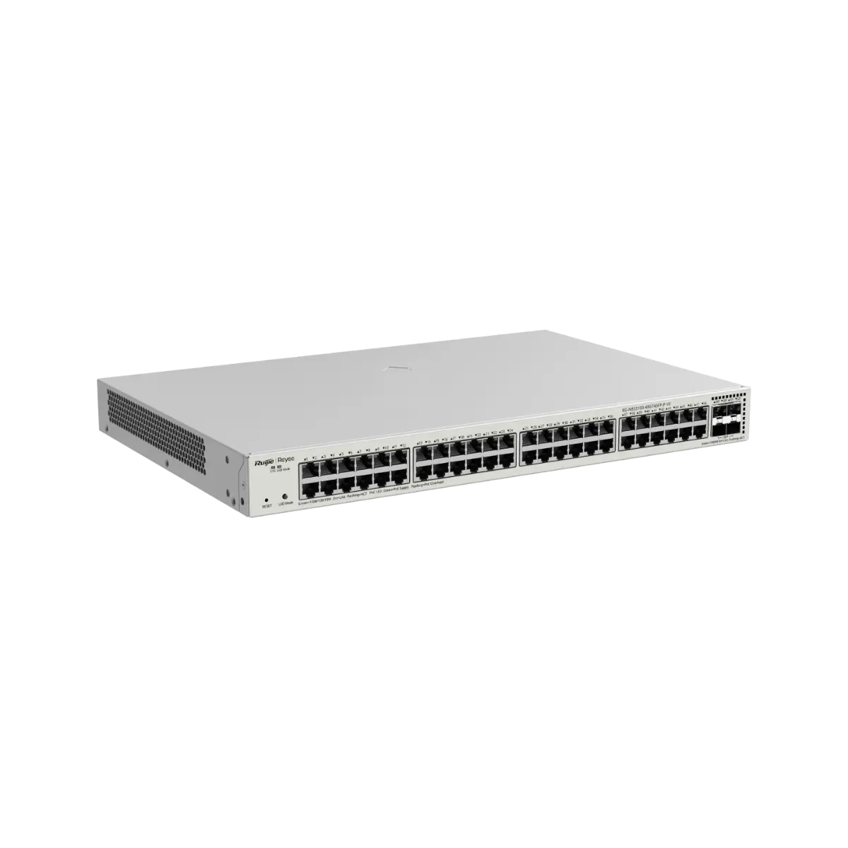 Комутатор Ruijie RG-NBS3100-48GT4SFP-P-V2, 48xGbЕ, POE+, 370 W, 4xSFP, L2 - image 2