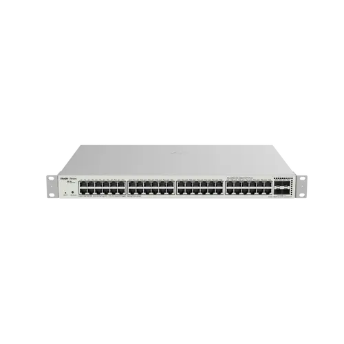 Комутатор Ruijie RG-NBS3100-48GT4SFP-P-V2, 48xGbЕ, POE+, 370 W, 4xSFP, L2