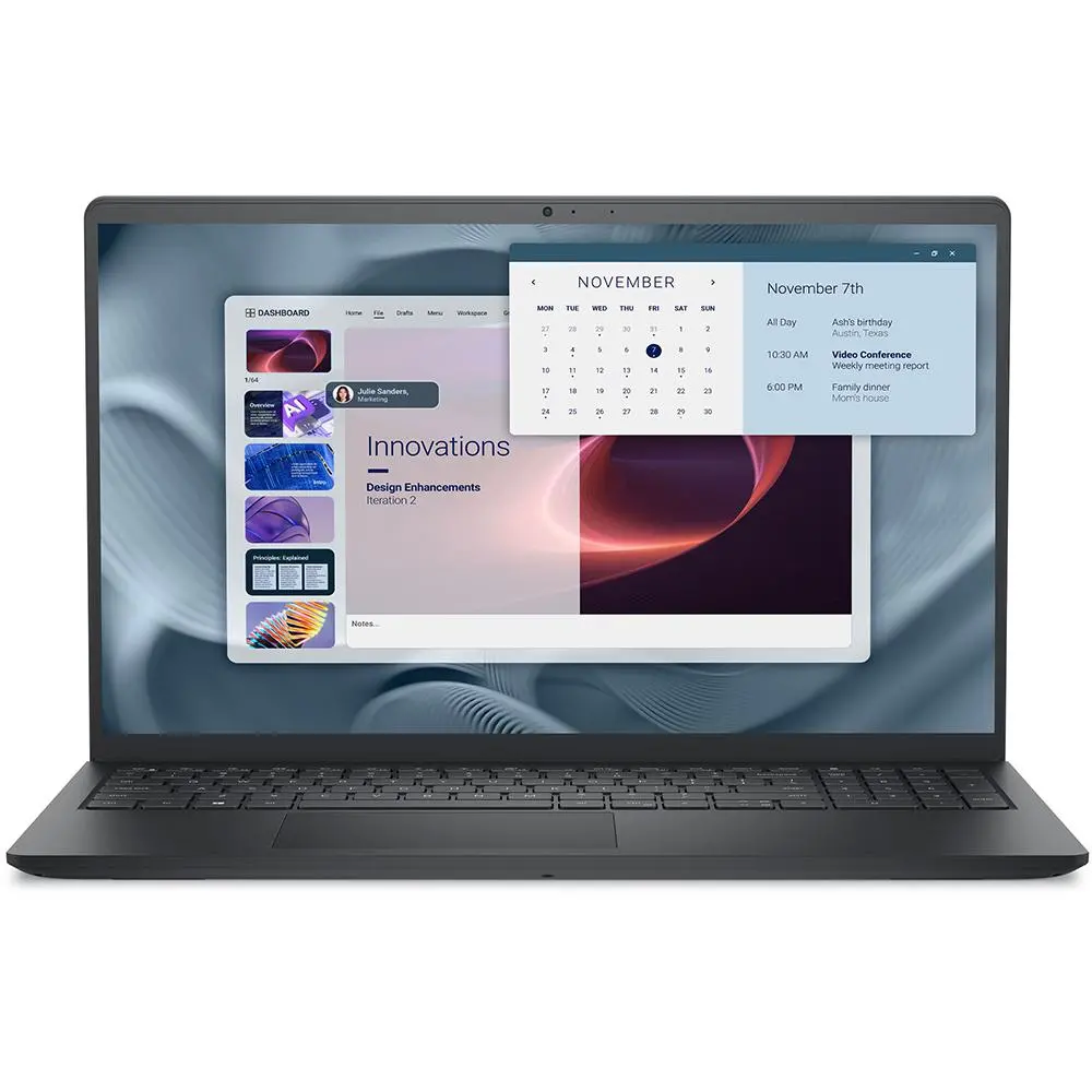 Λάπτοπ Dell Pro 15 Essential (PV15250), Intel Core 3 100U, 15.6" FHD(1920x1080) WVA LED, 8GB(1x8GB)DDR5, 512GB M.2 SSD - image 2