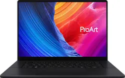 Лаптоп, Asus Pro Art,H7606WP-RJ083X,AMD Ryzen AI 9 HX 370  2.0GHz (36MB Cache, up to 5.1GHz, 12 cores, 24 Threads) up to 50TOPS ,16 OLED WQXGA+(2880X1800)16:10 Bend+400nits(HDR) Glare DCI-P3:100% ,120 mHZ , 64 GB LPDDR5X, 2TB PCIE G4 SSD+2TB PCIE G4 SSD, RTX 507