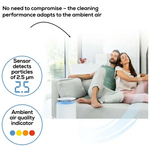Purificator de aer, Beurer LR 400 WIFI / BT purificator de aer alb - Controlat prin aplicația "beurer FreshHome"; CADR aprox. 266 m3/h; Smart Sensor - 6