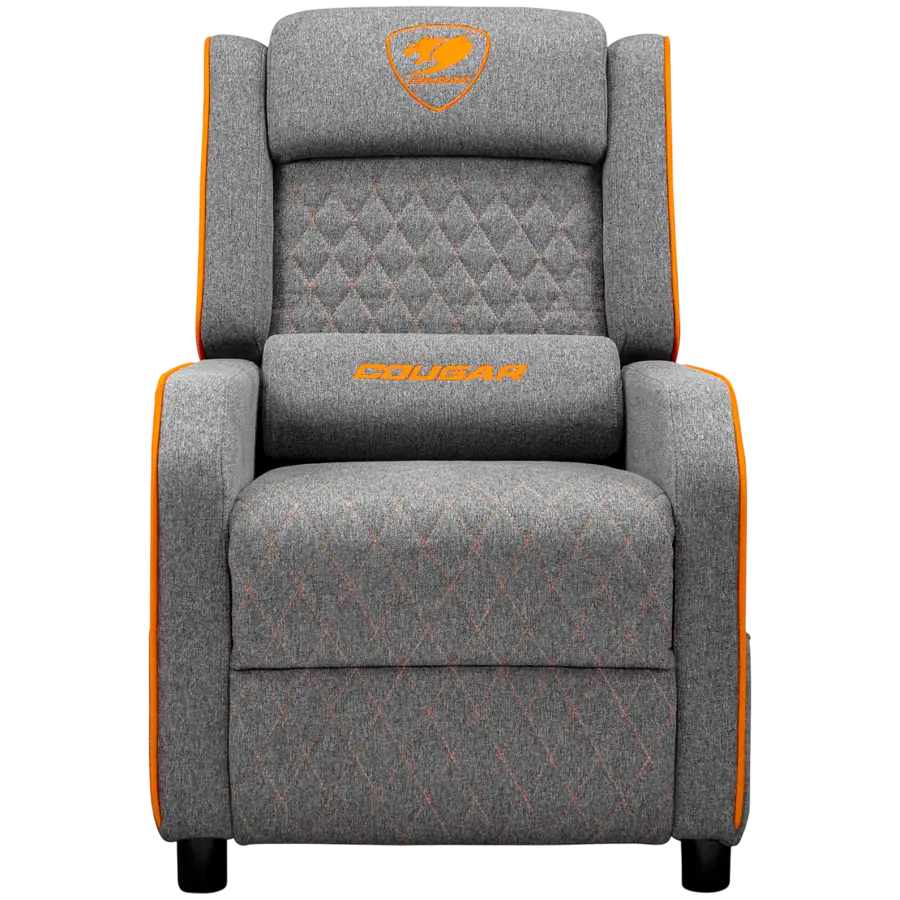 COUGAR RANGER ONE Gaming Sofa, Grey-Orange - image 1