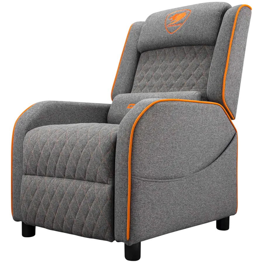 COUGAR RANGER ONE Gaming Sofa, Grey-Orange - image 2