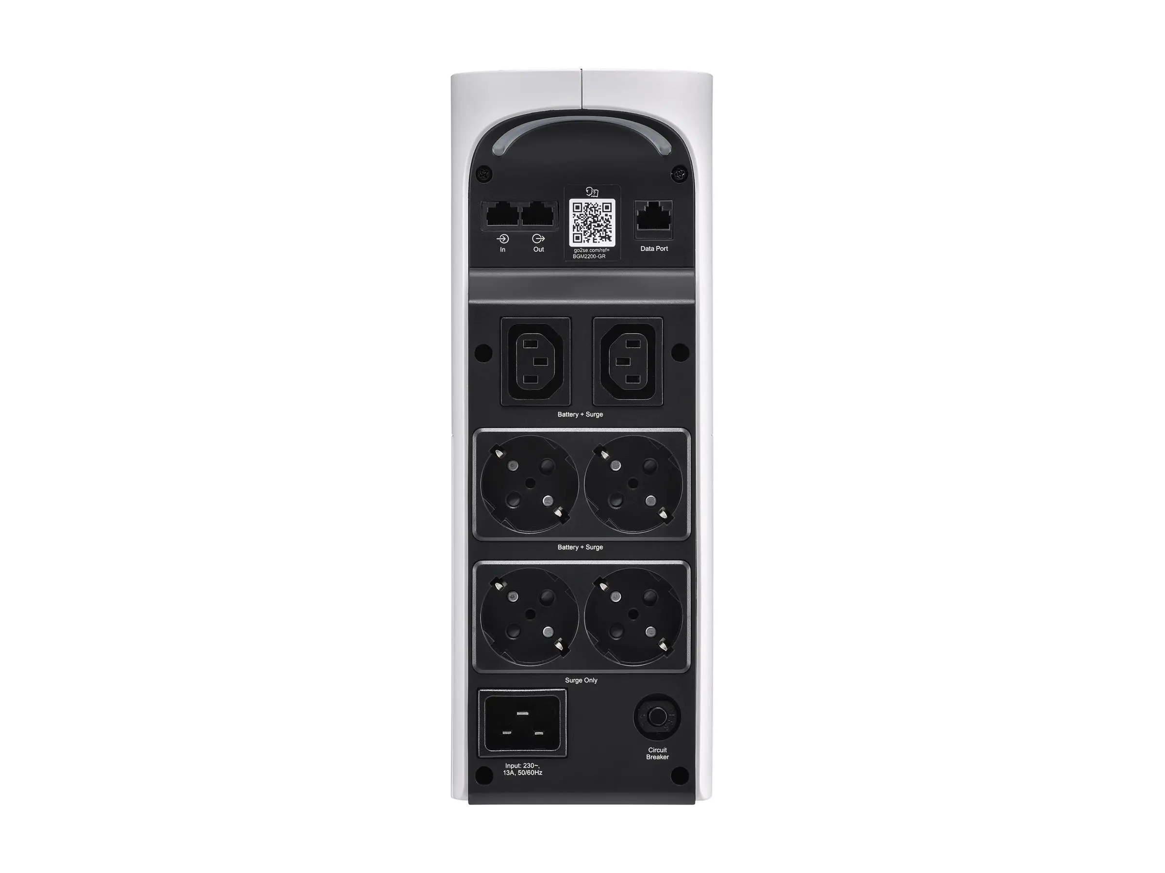 Непрекъсваем ТЗИ, APC Back-UPS Pro 2200VA for Gaming, 230V, Pure Sinewave, LCD, White, Schuko - image 3