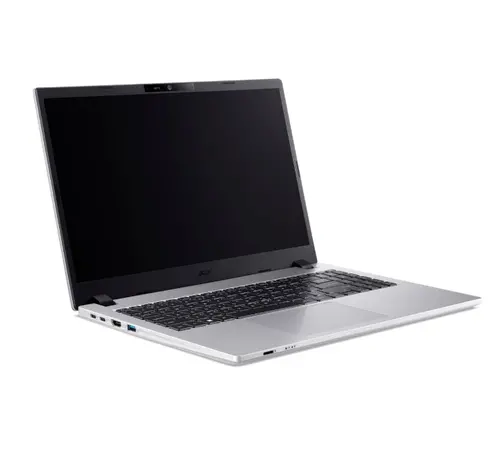 Лаптоп, Acer Travelmate TMP215-55-TCO-70H3, Intel Core 7 150U (up to 5.40GHZ, 12MB), 15.6" FHD (1920x1080) IPS, 16GB DDR5 (1 slot free), 512GB NVMe SSD, Intel Iris Xe , TPM 2.0, Micro SD, Wi-Fi 6E, BT 5.1, KB Backlit, EPEAT, EnergyStar, no OS, Silver, 12 Mth. - image 1