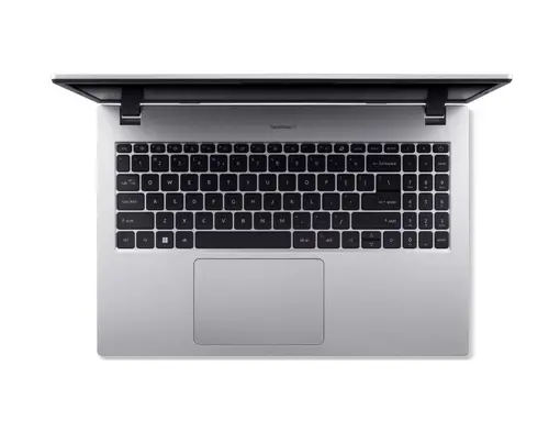Лаптоп, Acer Travelmate TMP215-55-TCO-70H3, Intel Core 7 150U (up to 5.40GHZ, 12MB), 15.6" FHD (1920x1080) IPS, 16GB DDR5 (1 slot free), 512GB NVMe SSD, Intel Iris Xe , TPM 2.0, Micro SD, Wi-Fi 6E, BT 5.1, KB Backlit, EPEAT, EnergyStar, no OS, Silver, 12 Mth. - image 3