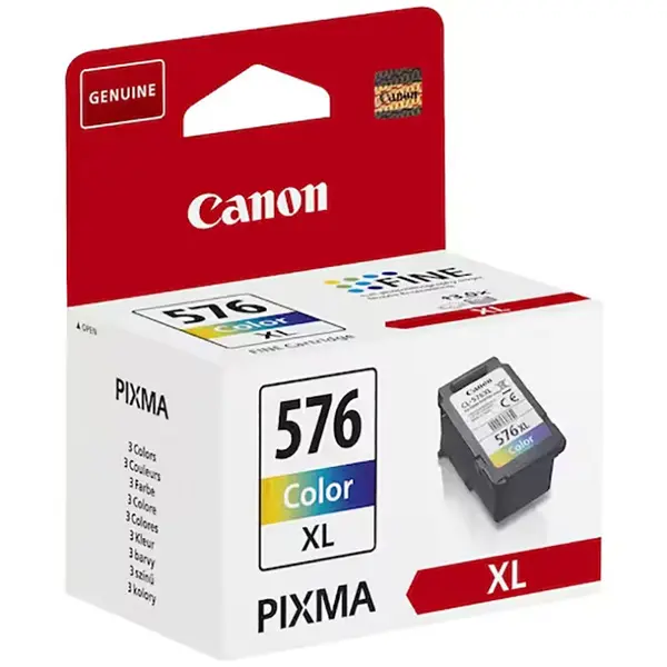 ГЛАВА ЗА CANON PIXMA TS3500/TS3700/TS3750/TS4700 Series - HIGH CAPACITY - Colour ink cartridge - C/M/Y - /576/ - CL576XL (CL-576XL) - PN 5441C001 - image 1