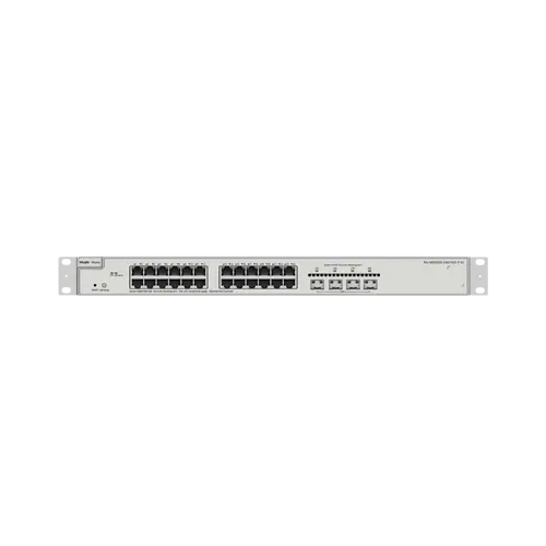 Комутатор Ruijie NBS3200-24GT4XS-P-V2, 24xGbЕ, POE+,370 W, 4xSFP 10G, L2 - image 1