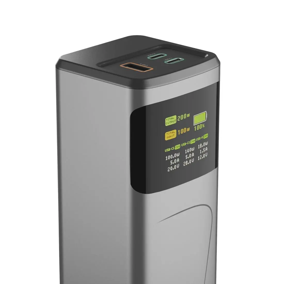 HAMA Външна батерия „High Power“, 200 W, 24000 mAh, 2x USB-C, USB-A, бързо зареждане - image 17