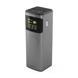 HAMA Външна батерия „High Power“, 200 W, 24000 mAh, 2x USB-C, USB-A, бързо зареждане