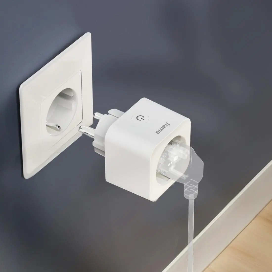HAMA Смарт мини WiFi контакт 3680W, 16A с прил. за измерване на ен.консумация - image 12